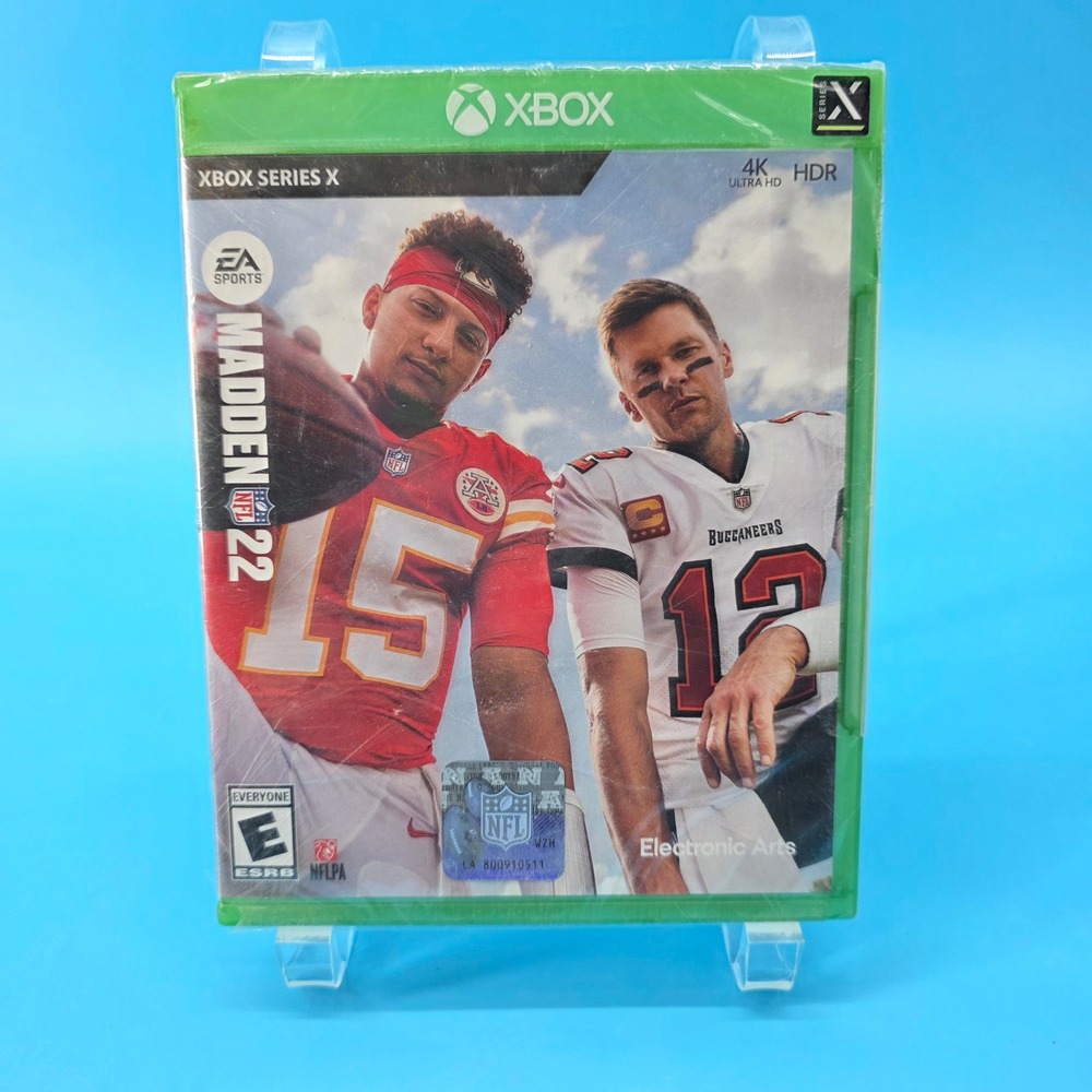 Madden NFL 22 Xbox Series X EA Sports Football Video Game New Sealed 4K HDR